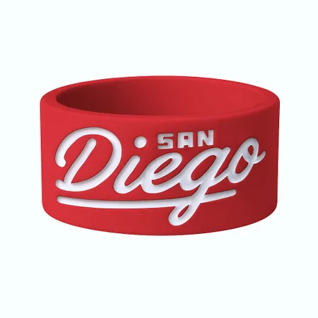 Debossed Colorfilled Rings Debossed Colorfilled Rings - Custom Patch