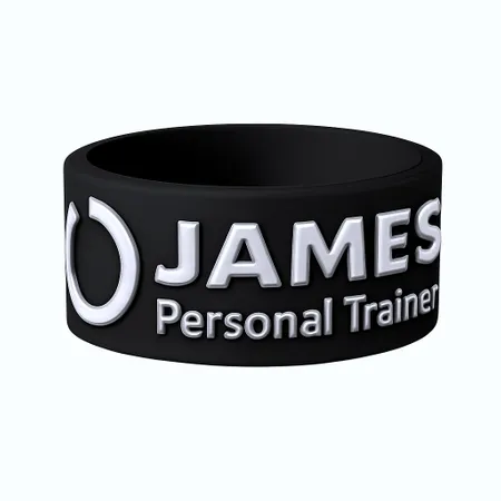 Embossed Printed Rings Embossed Printed Rings - Custom Patch
