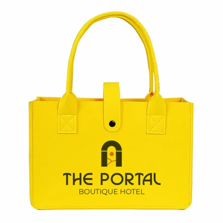 Large Capacity Gift Felt Storage Bag Large Capacity Gift Felt Storage Bag - Custom Patch