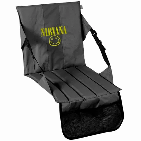 Bleacher Seat with Mesh Pocket - Custom Patch