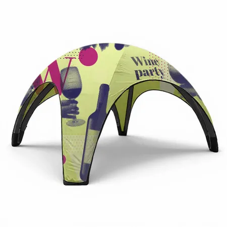 Inflatable Jumbo X-Tents Inflatable Jumbo X-Tents - Custom Patch