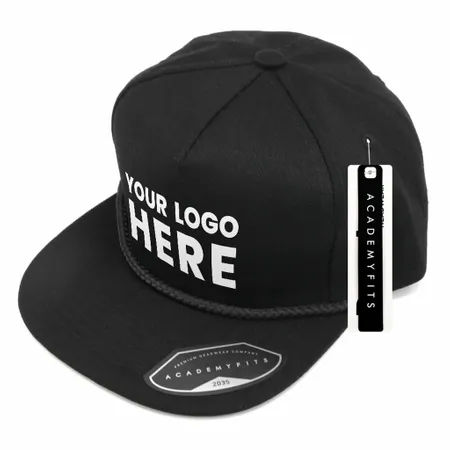 Academy Fits Golf Snapback Hat 2035 - Custom Patch