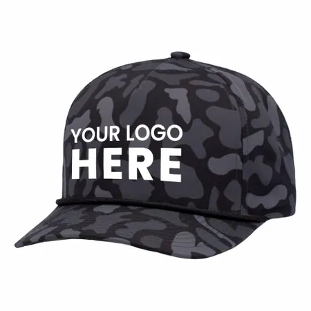 Pacific Headwear P685 Duck Camo 5-Panel Trucker Cap Pacific Headwear P685 Duck Camo 5-Panel Trucker Cap - Custom Patch