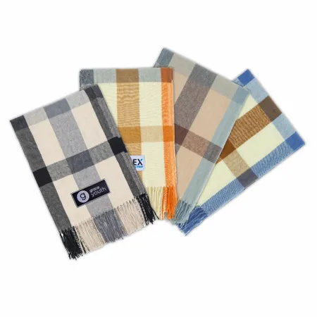 Chic Polyester Scarves - Custom Patch