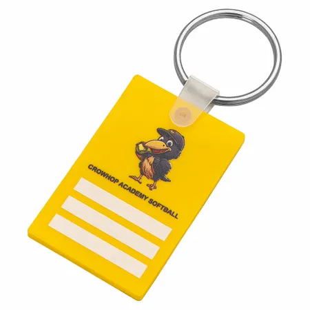 Luggage Tag Keychain Luggage Tag Keychain - Custom Patch