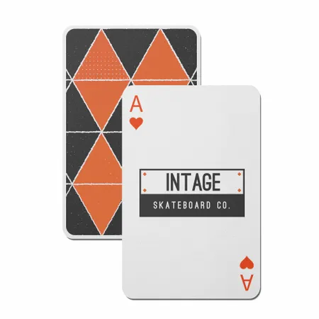Classic Coated Paper Playing Cards - Custom Patch