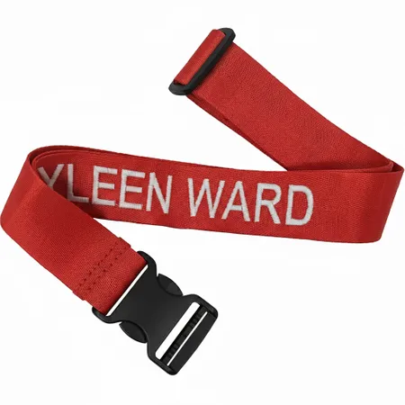 Nylon Luggage Straps Nylon Luggage Straps - Custom Patch