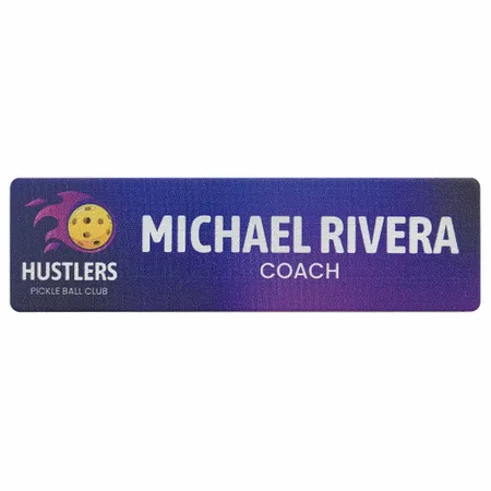 UV Printed Name Badges UV Printed Name Badges - Custom Patch