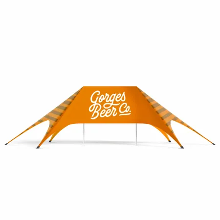 Double Pole Star Tent - Custom Patch