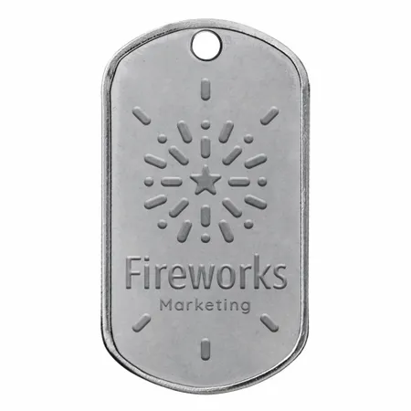 3D Metal Dog Tags - Custom Patch