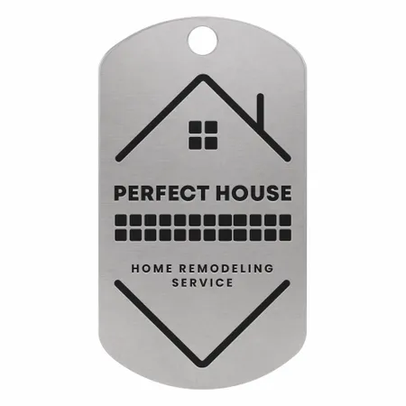 Laser Cut Metal Dog Tags - Custom Patch