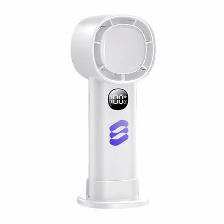 Digital Display Hand Fans - Custom Patch