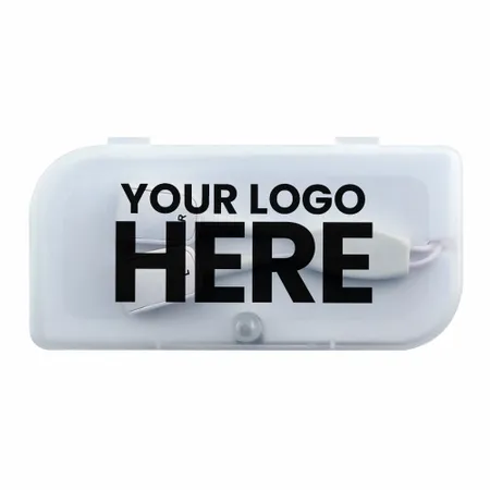 Plastic Gift Box for Earbudss - Custom Patch