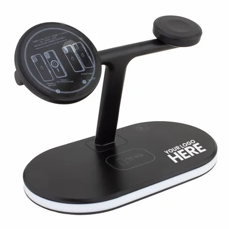 3-in-1 Magnetic Wireless Chargers - Custom Patch