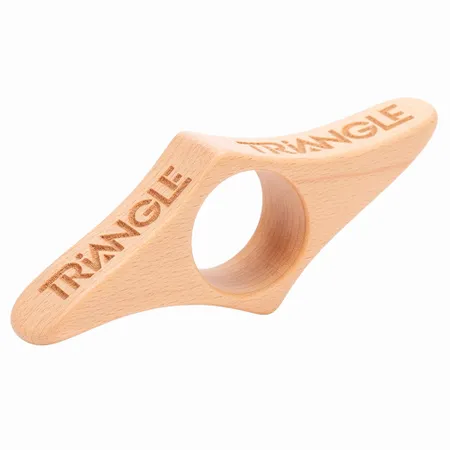 TISLMA Natural Walnut Thumb Bookmarks - Custom Patch