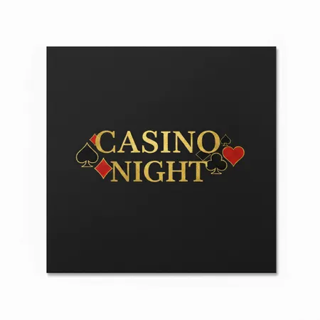 Casino Napkins - Custom Patch