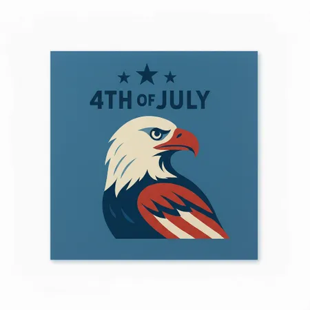 4th of July Napkins - Custom Patch