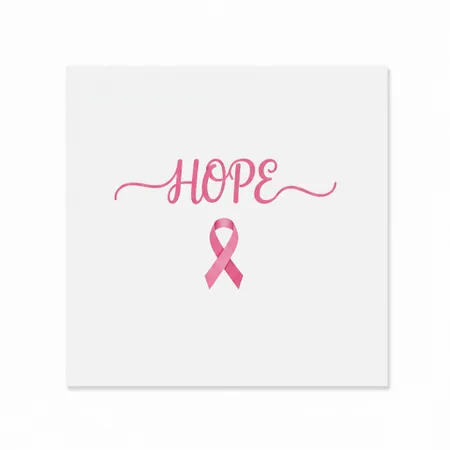 Breast Cancer Awareness Napkins - Custom Patch