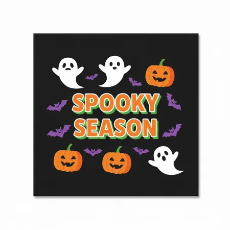 Halloween Napkins - Custom Patch