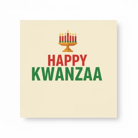 Kwanzaa Napkins - Custom Patch