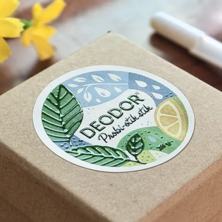 Raised Spot UV Stickers - Custom Patch