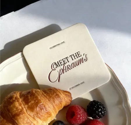 Absorbent Paper Debossed - Custom Patch