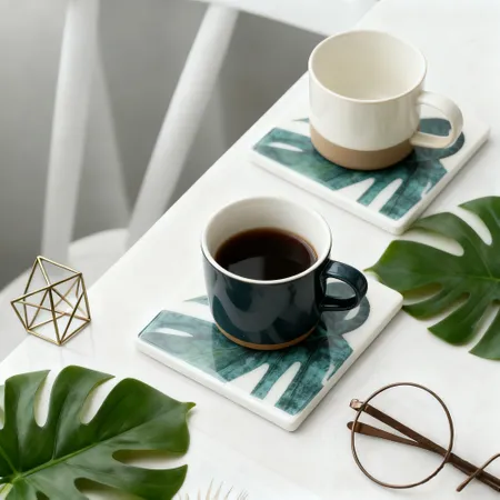 Ceramic Coasters - Custom Patch