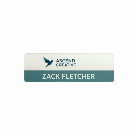 Acrylic Name Badges - Custom Patch
