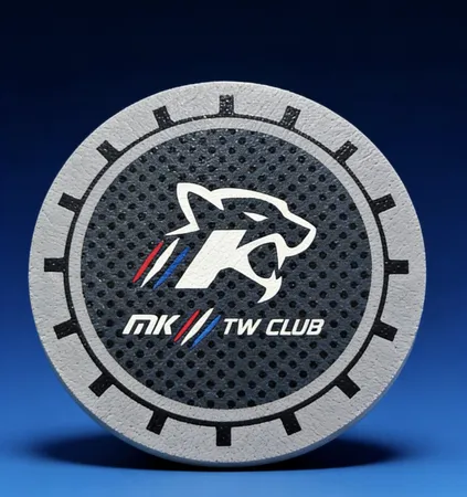 Soft Diatom Absorbent Coaster - Custom Patch