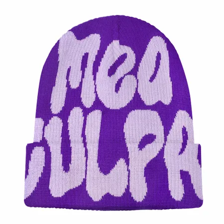 Knitted Beanies - Custom Patch