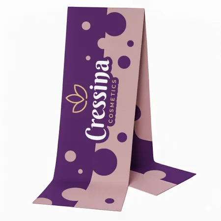 Printed Scarves - Custom Patch