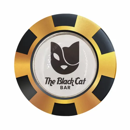 Metal Poker Chips Magnetic - Custom Patch
