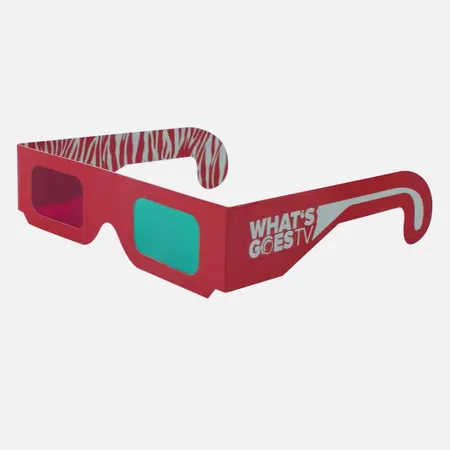 Blu Ray 3D Glasses - Custom Patch