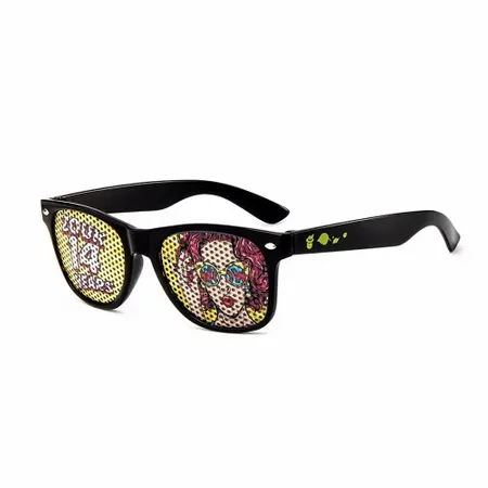 Retro Specs Glasses - Custom Patch