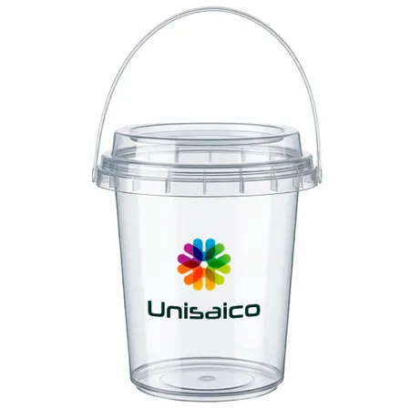 Premium Transparent Drink Buckets - Custom Patch