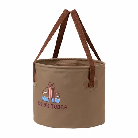 Outdoor Foldable Ice Buckets - Custom Patch