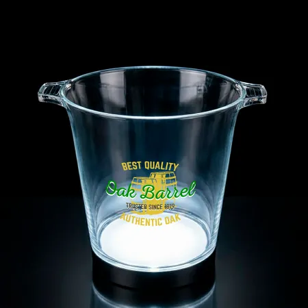 Multi-Color Light-Up Drink Buckets - Custom Patch