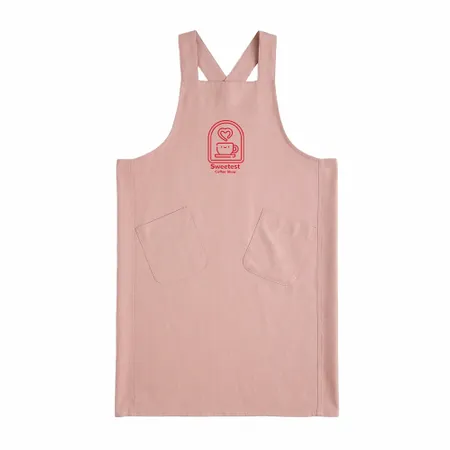 Soft-Touch Linen Aprons - Custom Patch