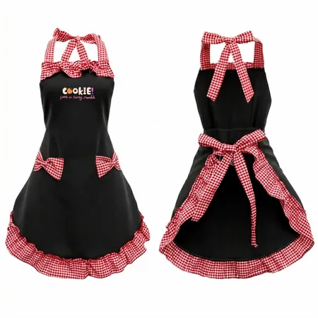 Cute Knot Utility Aprons - Custom Patch