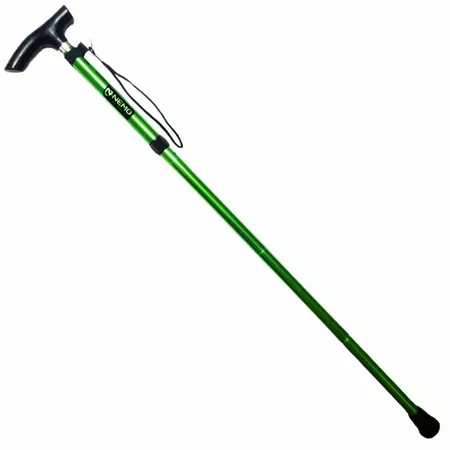Foldable Aluminum Walking Cane (Anti-Slip) - Custom Patch