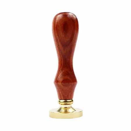 Pearwood Handle Wax Seal Stamps - Custom Patch