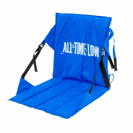 Stadium Seat With Mesh Pocket - Custom Patch
