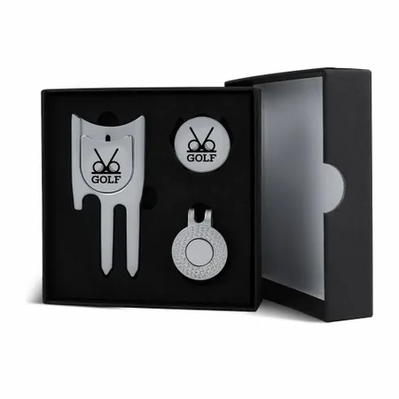 Durable Golf Repair Tool with Ball Markers Gift Set - Custom Patch