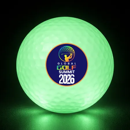 Glow in The Dark Golf Balls - Custom Patch