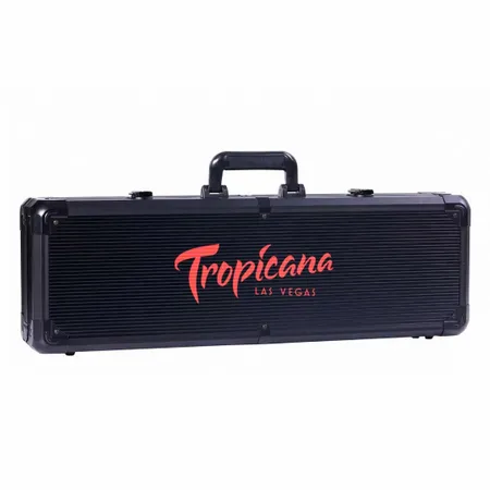 500ct Premium Aluminum Poker Chip Cases - Custom Patch