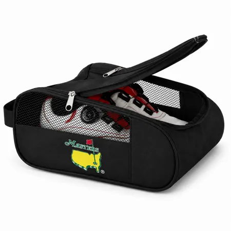 Custom Quarter Mesh Golf Shoe Bags - Custom Patch
