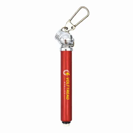 Mini Tire Gauge Key Chains - Custom Patch
