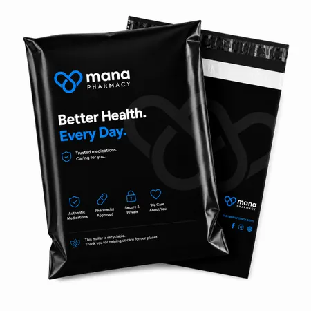 Compostable Poly Mailers - Custom Patch