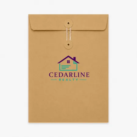 Eco-Friendly Paper Document Holders - Custom Patch