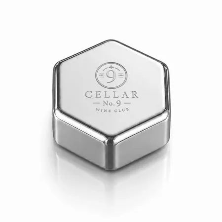 Hexagon Stainless Steel Ice Cubes - Custom Patch